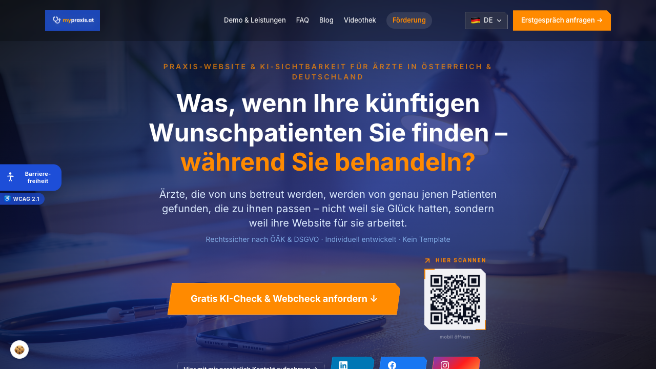 mypraxis.at Website